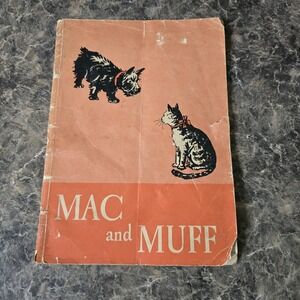 Vintage Mac and Muff Pre-Primer Level One Workbook - 1957